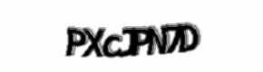 Security check image, please type the characters shown