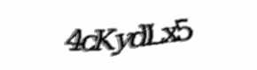 Security check image, please type the characters shown